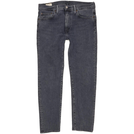 Levi's 502 Men Blue Tapered Regular Stretch Jeans W33 L29
