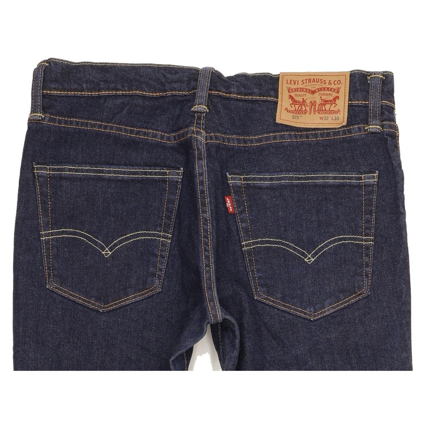 Levi's 511 Men Blue Straight Slim Jeans W32 L30