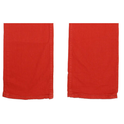 Lee Knox Men Red Straight Regular Stretch Jeans W36 L34