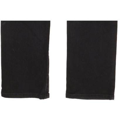 Levi's 724 Women Black Straight Slim Stretch Jeans W26 L32