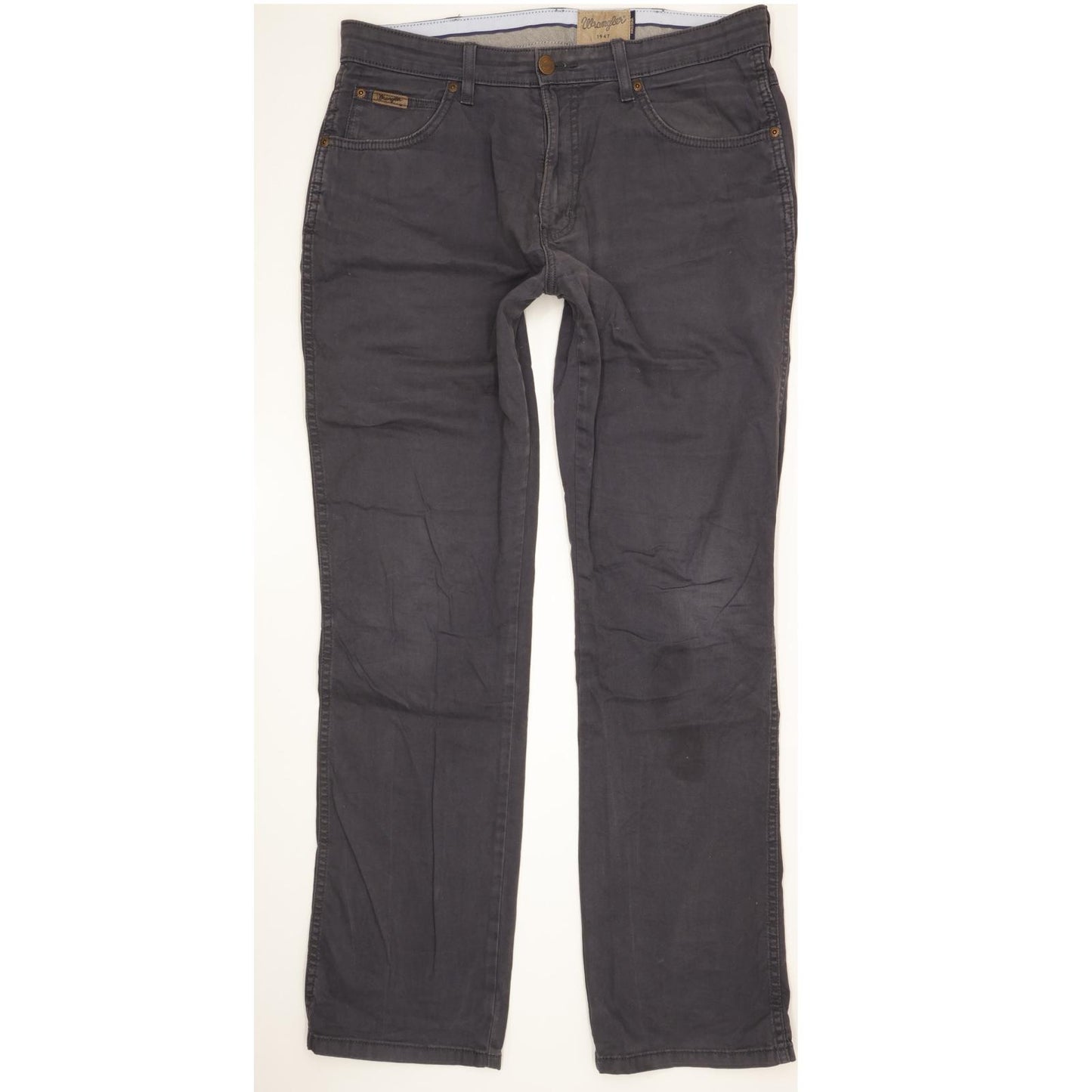 Wrangler Arizona Men Blue Straight Regular Stretch Jeans W33 L32
