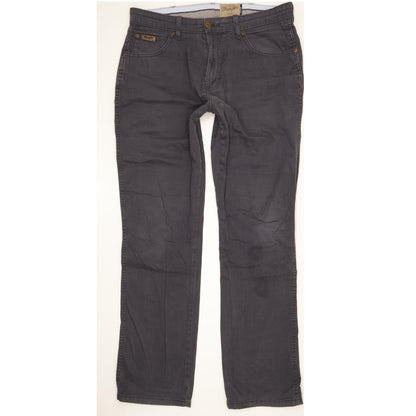 Wrangler Arizona Men Blue Straight Regular Stretch Jeans W33 L32