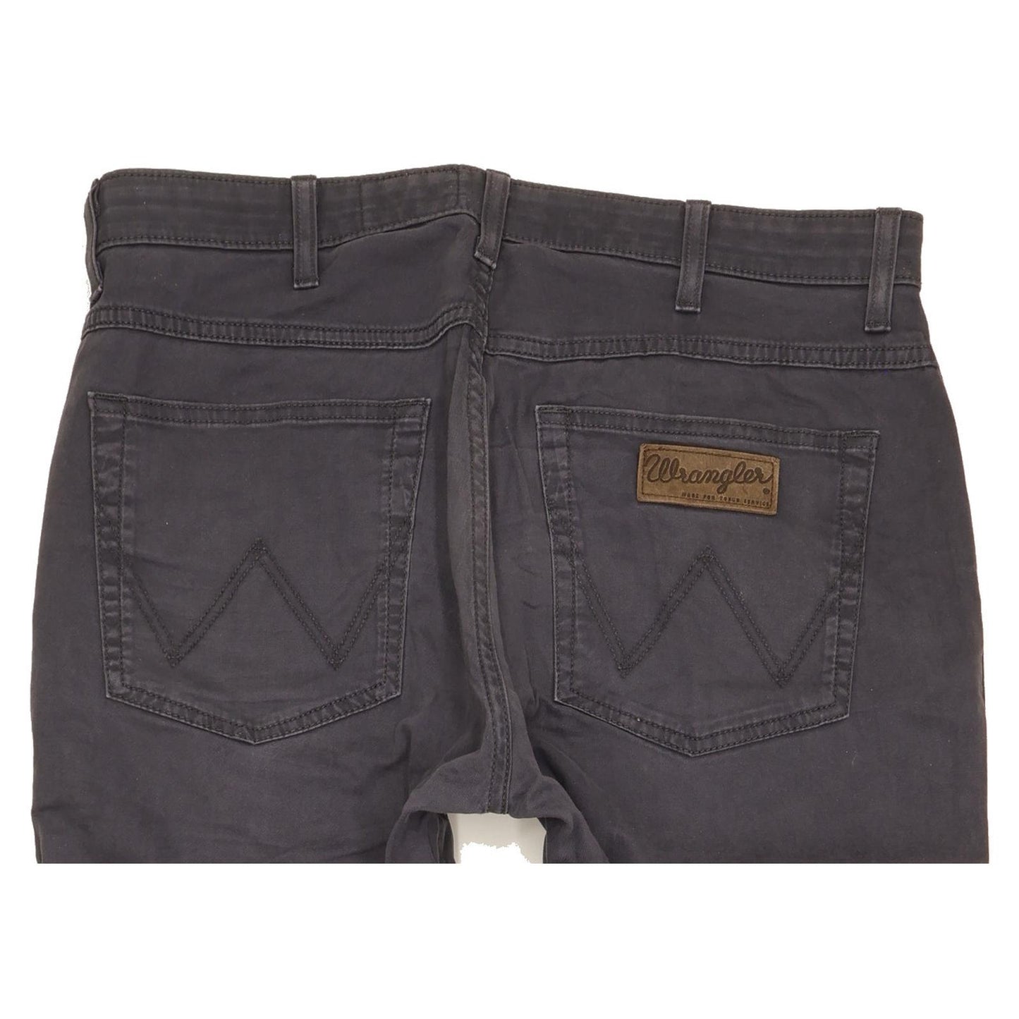 Wrangler Arizona Men Blue Straight Regular Stretch Jeans W33 L32