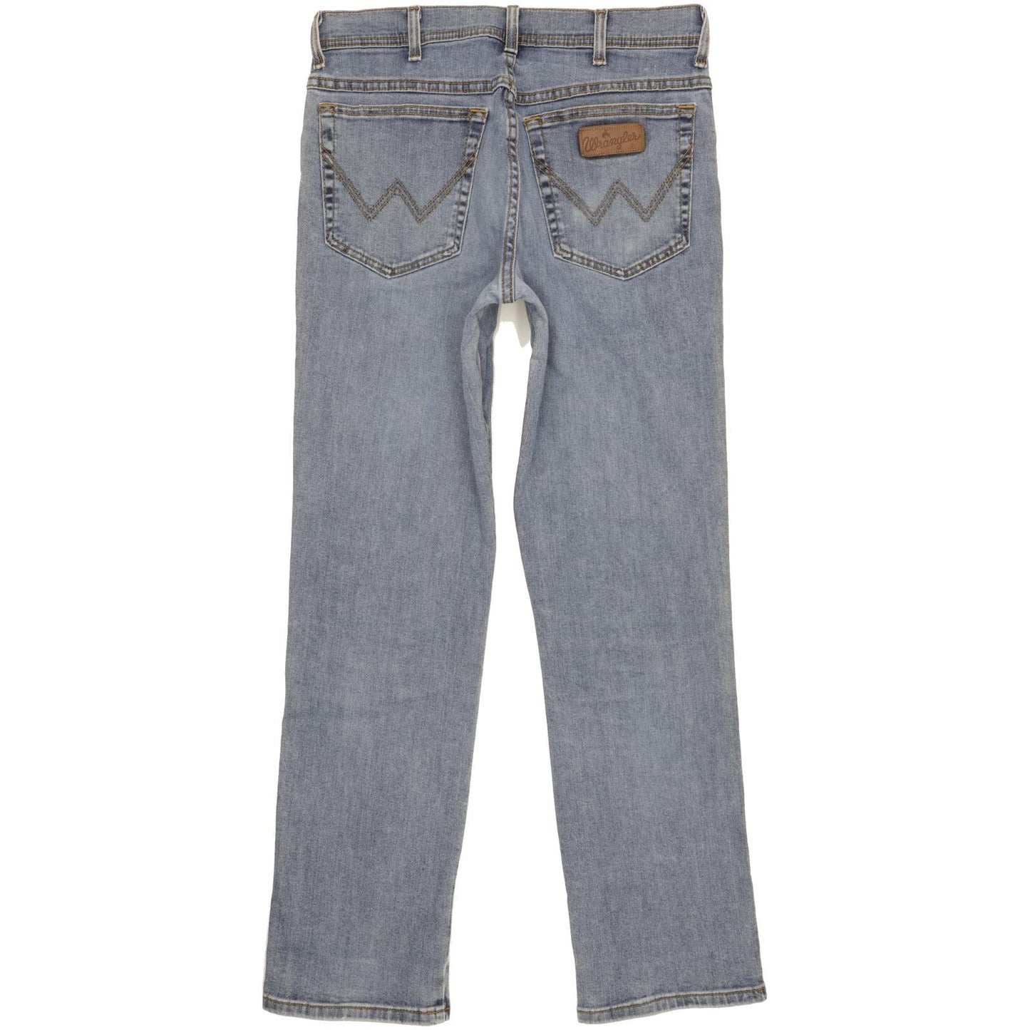 Wrangler Texas Men Blue Straight Regular Stretch Jeans W34 L32