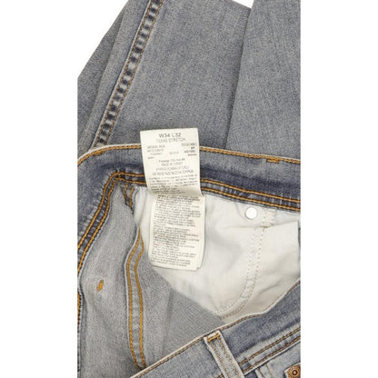 Wrangler Texas Men Blue Straight Regular Stretch Jeans W34 L32