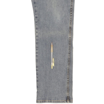 Wrangler Texas Men Blue Straight Regular Stretch Jeans W34 L32