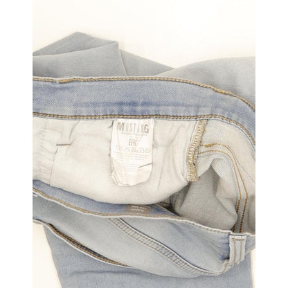 Mustang Oregon Men Blue Tapered Slim Stretch Jeans W32 L31