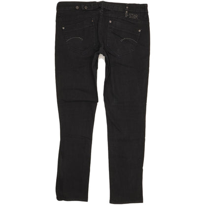 G-Star Midge Women Black Skinny Slim Stretch Jeans W32 L30