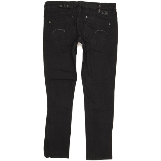G-Star Midge Women Black Skinny Slim Stretch Jeans W32 L30