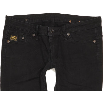 G-Star Midge Women Black Skinny Slim Stretch Jeans W32 L30