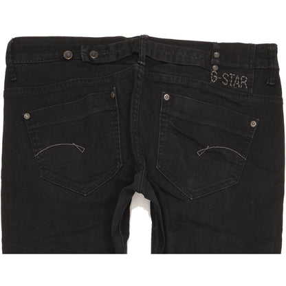 G-Star Midge Women Black Skinny Slim Stretch Jeans W32 L30