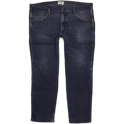 Wrangler Greensboro Men Blue Straight Regular Stretch Jeans W40 L29