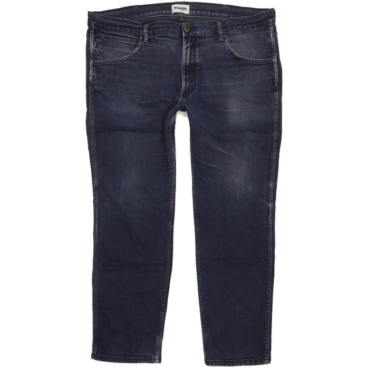Wrangler Greensboro Men Blue Straight Regular Stretch Jeans W40 L29