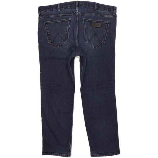 Wrangler Greensboro Men Blue Straight Regular Stretch Jeans W40 L29