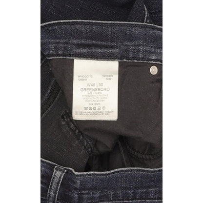 Wrangler Greensboro Men Blue Straight Regular Stretch Jeans W40 L29