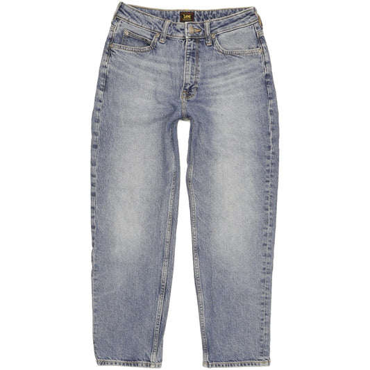 Lee Carol Blue Straight Regular Jeans High Waisted W28 L26