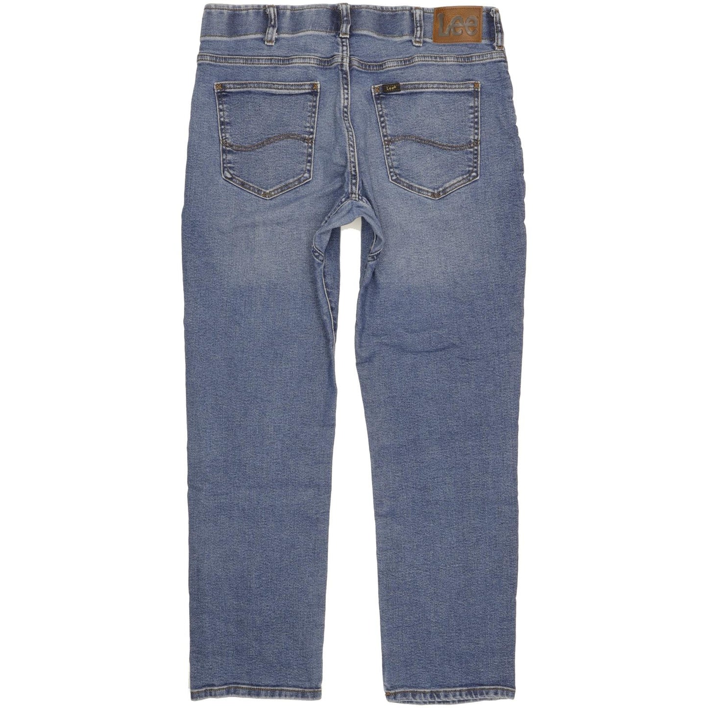 Lee Men Blue Tapered Regular Jeans W34 L30