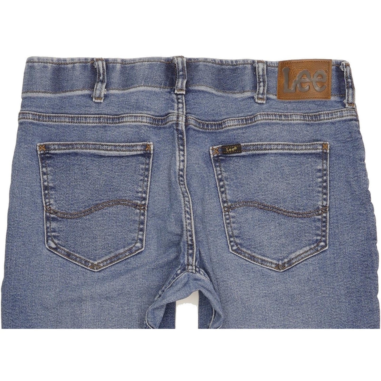 Lee Men Blue Tapered Regular Jeans W34 L30