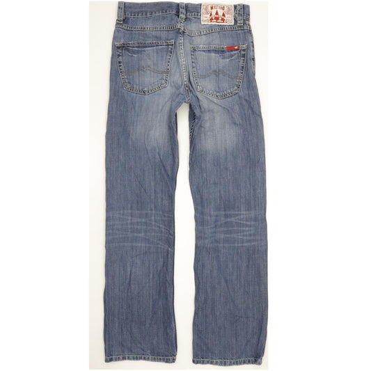 Mustang Men Blue Bootcut Regular Jeans W30 L32