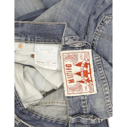 Mustang Men Blue Bootcut Regular Jeans W30 L32
