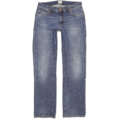 Mustang Crosby Men Blue Straight Relaxed Stretch Jeans W29 L32
