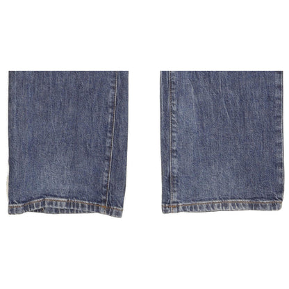 Mustang Crosby Men Blue Straight Relaxed Stretch Jeans W29 L32