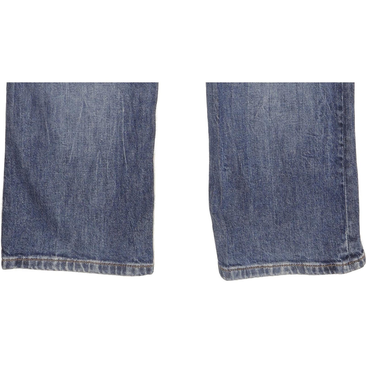 Mustang Crosby Men Blue Straight Relaxed Stretch Jeans W29 L32