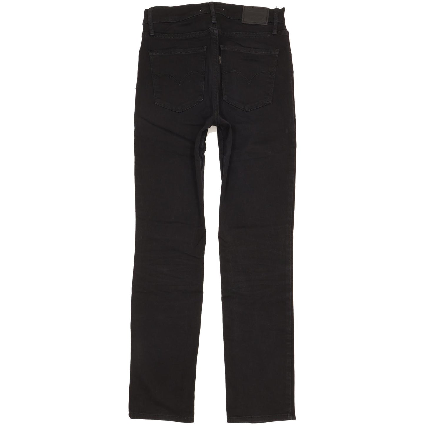 Levi's 724 Women Black Straight Slim Stretch Jeans W27 L29