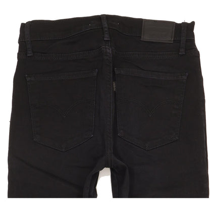 Levi's 724 Women Black Straight Slim Stretch Jeans W27 L29