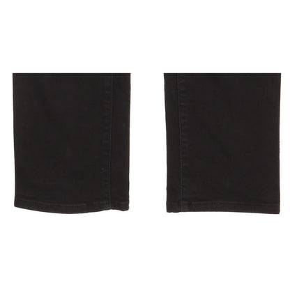 Levi's 724 Women Black Straight Slim Stretch Jeans W27 L29