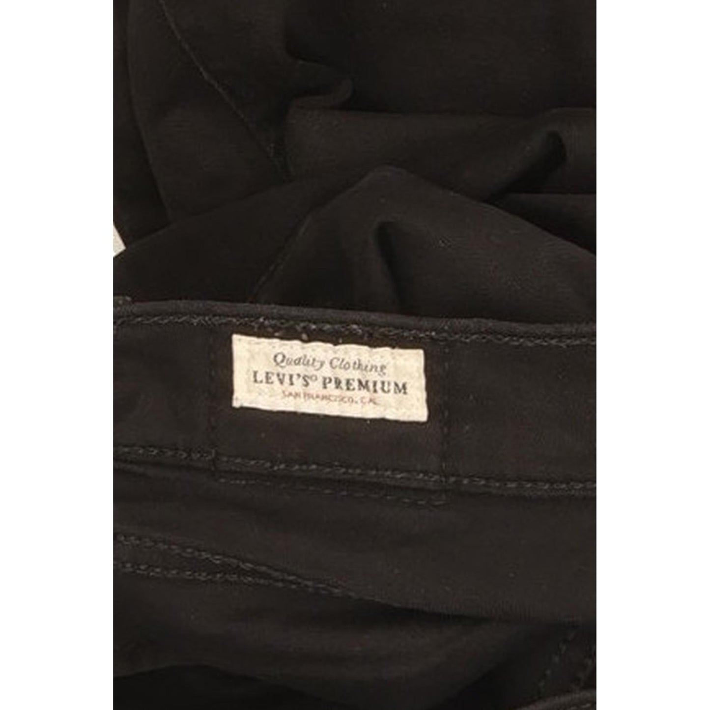 Levi's 724 Women Black Straight Slim Stretch Jeans W27 L29