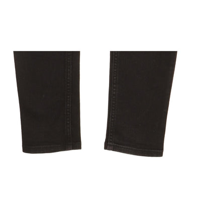 Levi's 535 Super Women Black Skinny Slim Stretch Jeans W26 L31