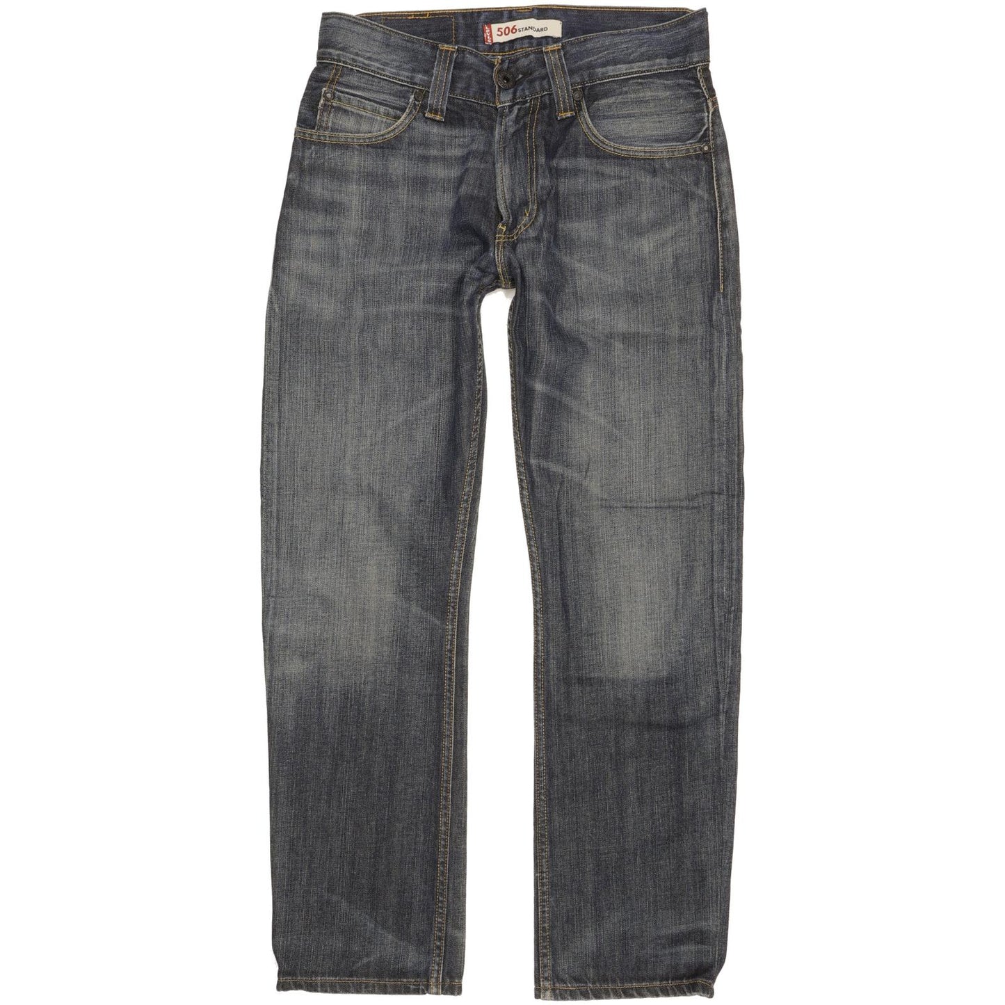 Levi's 506 Men Blue Straight Regular Jeans W30 L29