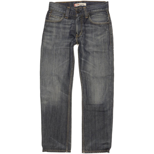 Levi's 506 Men Blue Straight Regular Jeans W30 L29