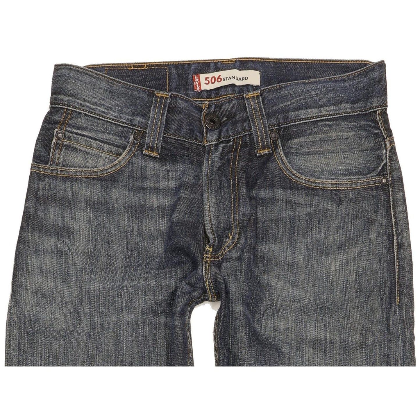 Levi's 506 Men Blue Straight Regular Jeans W30 L29