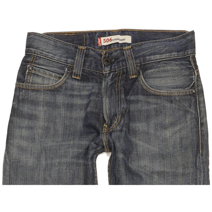 Levi's 506 Men Blue Straight Regular Jeans W30 L29