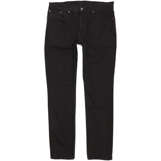 Levi's 511 Men Black Straight Slim Stretch Jeans W34 L32