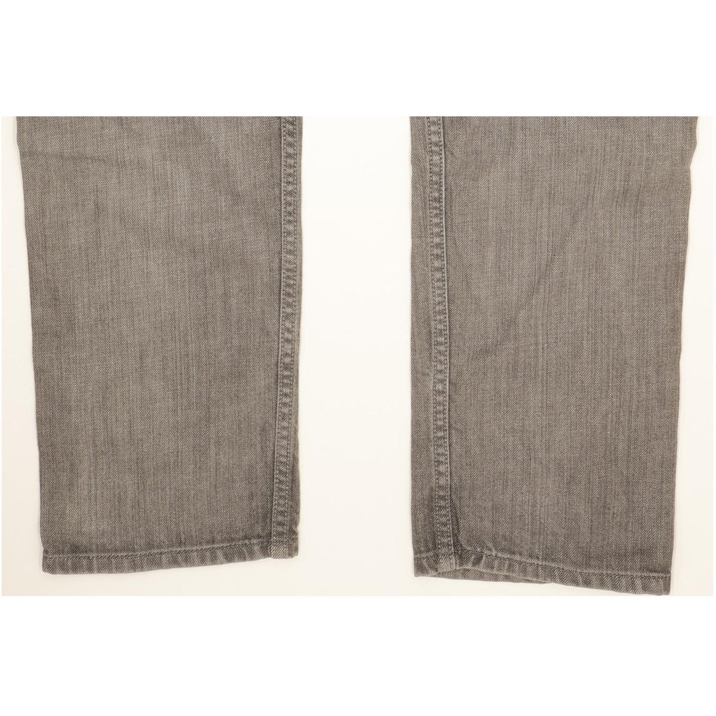 Levi's 508 Men Grey Straight Slim Stretch Jeans W34 L33
