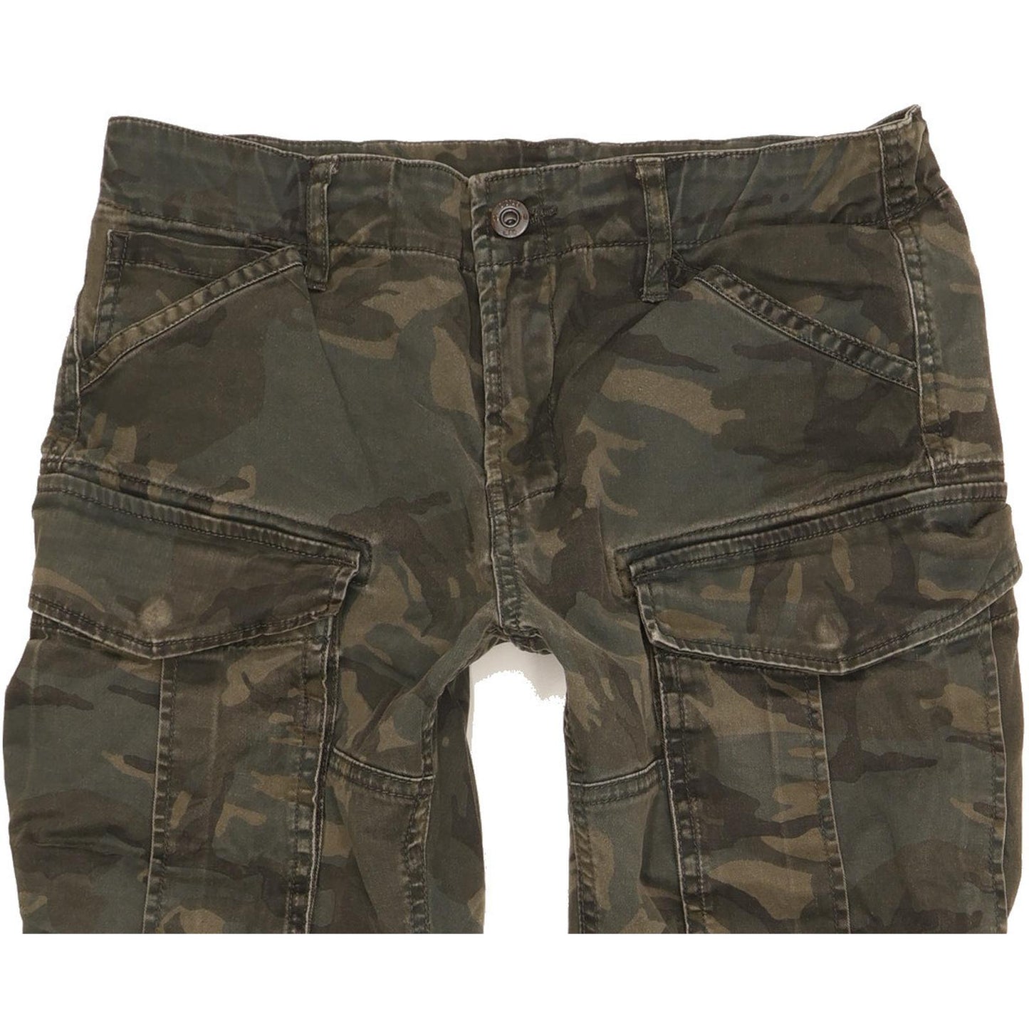 G-Star Women Green Skinny Slim Stretch Jeans W27 L30