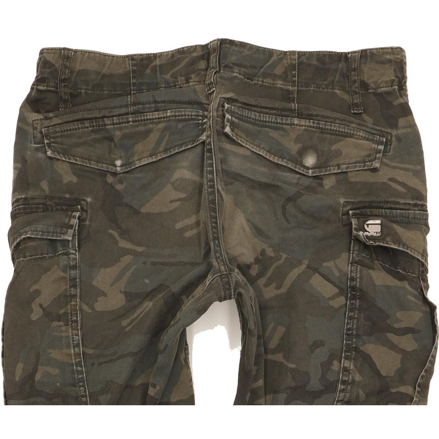 G-Star Women Green Skinny Slim Stretch Jeans W27 L30