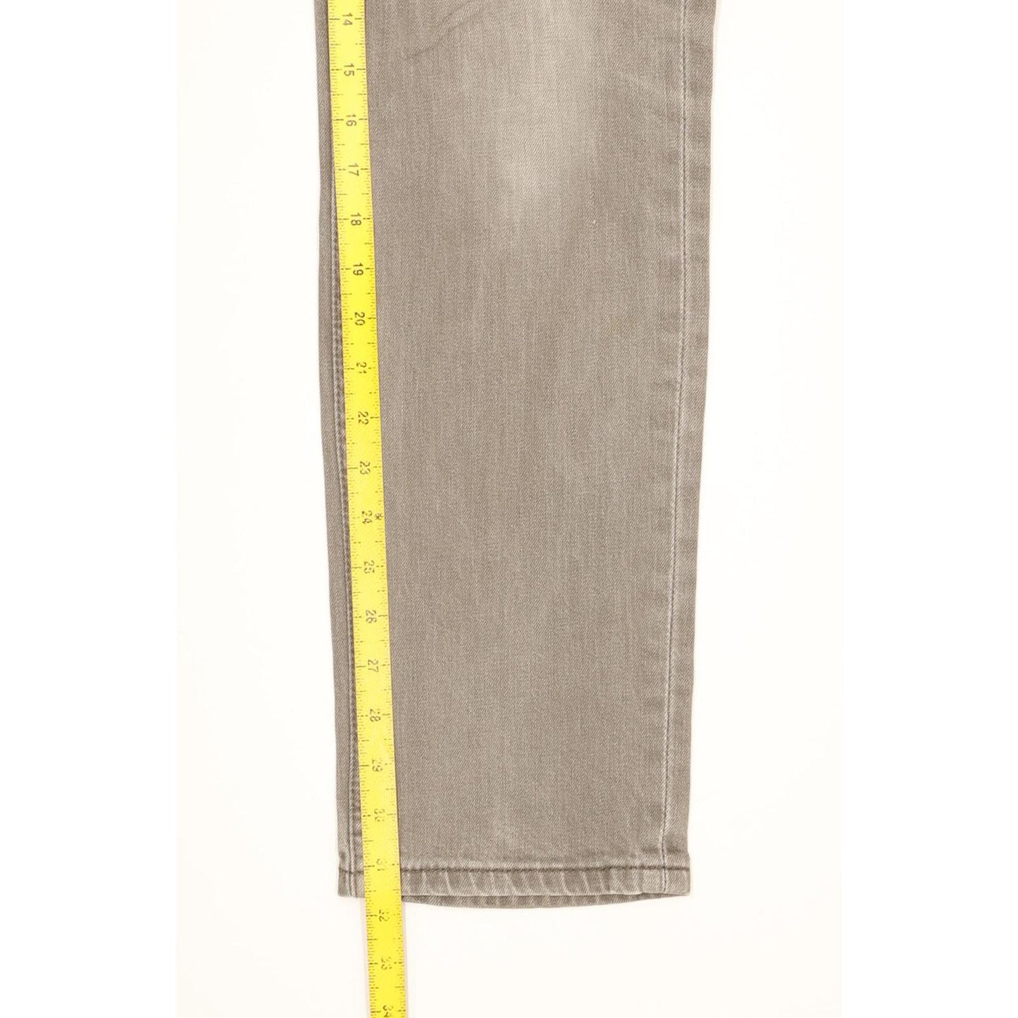 Levi's 511 Men Grey Straight Slim Stretch Jeans W33 L32