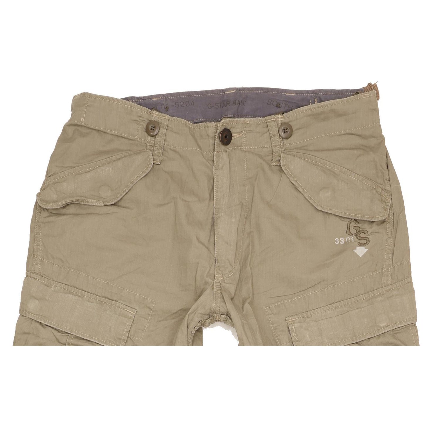 G-Star Orginal Art Battle Men Brown Straight Regular Jeans W34 L34