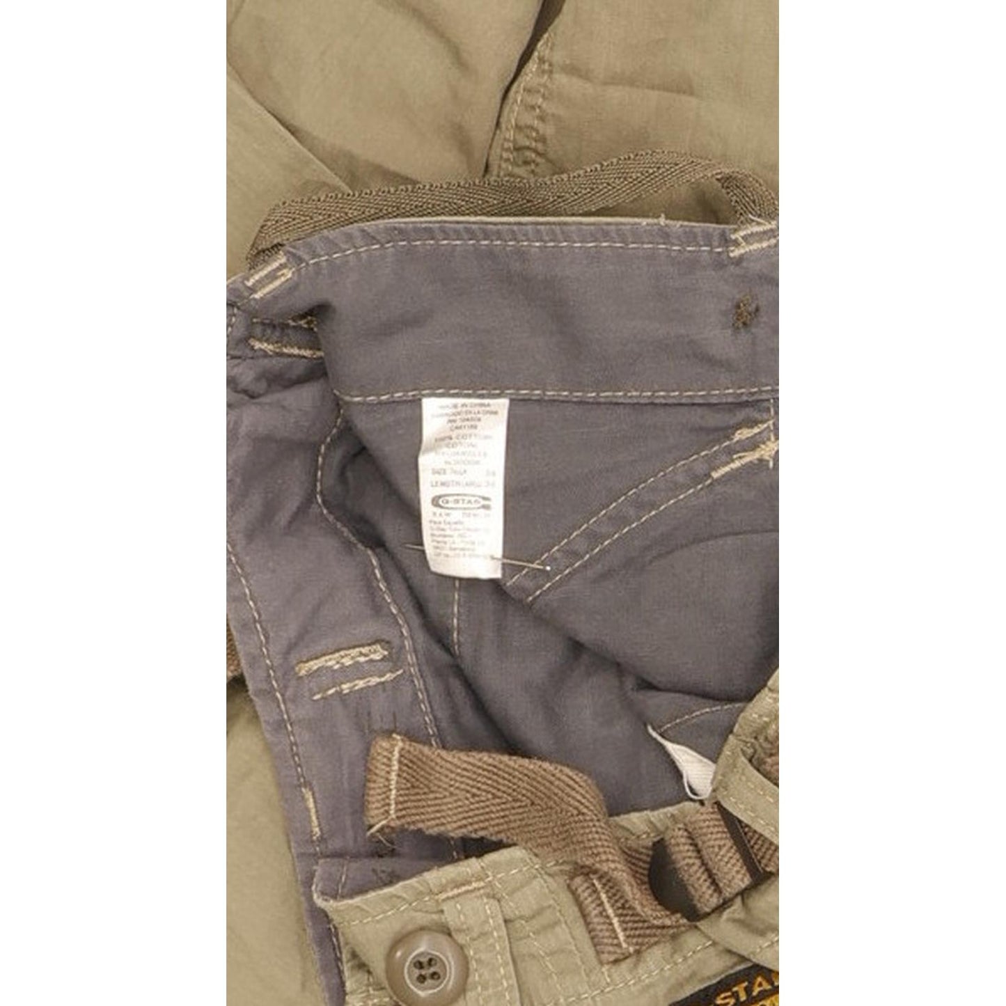 G-Star Orginal Art Battle Men Brown Straight Regular Jeans W34 L34