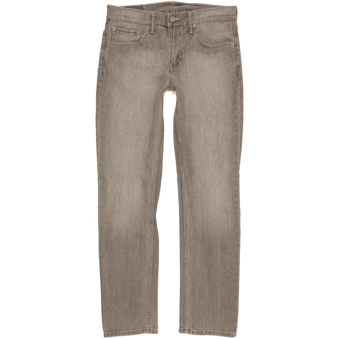 Levi's 511 Men Grey Straight Slim Stretch Jeans W32 L31