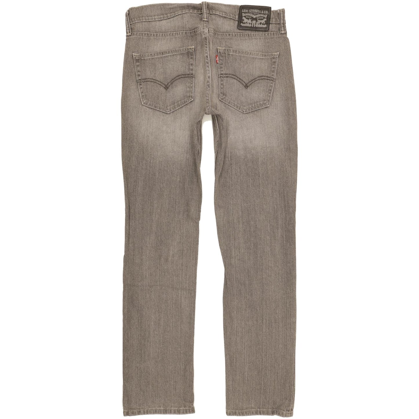 Levi's 511 Men Grey Straight Slim Stretch Jeans W32 L31