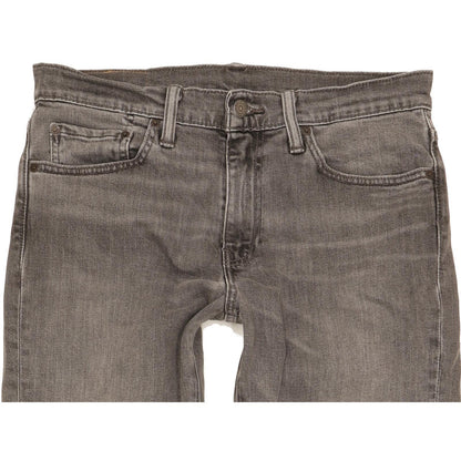 Levi's 511 Men Grey Straight Slim Stretch Jeans W32 L34