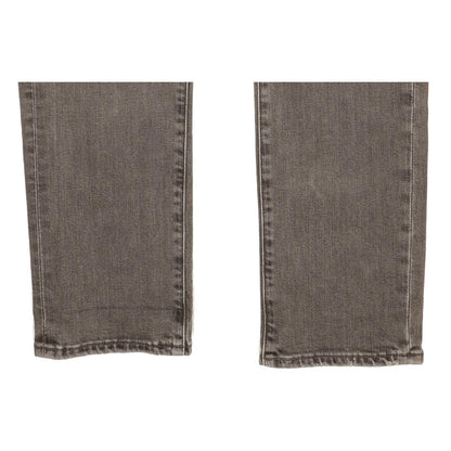 Levi's 511 Men Grey Straight Slim Stretch Jeans W32 L34