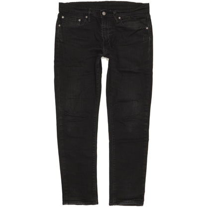 Levi's 511 Men Black Straight Slim Stretch Jeans W32 L29