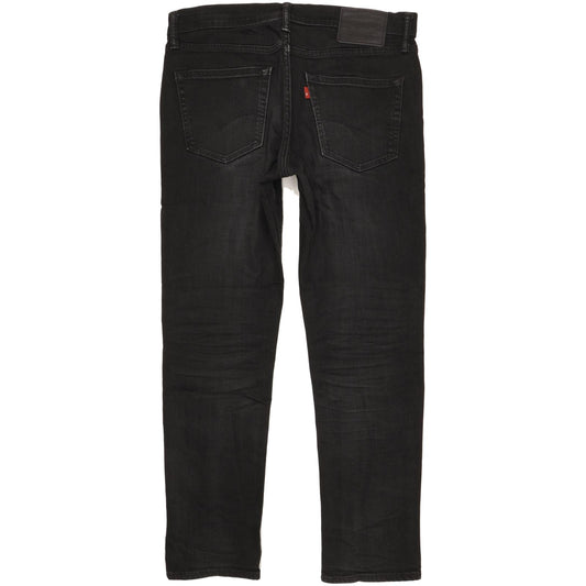 Levi's 511 Men Black Straight Slim Stretch Jeans W32 L29