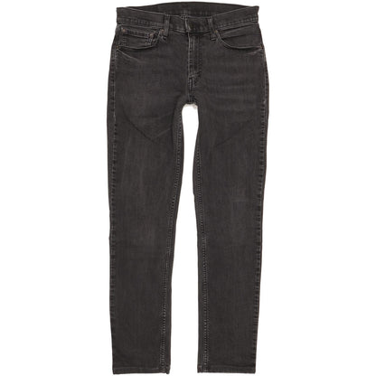 Levi's 511 Men Black Straight Slim Stretch Jeans W32 L32